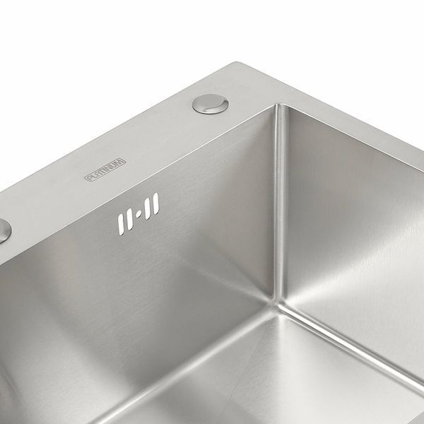 Комплект кухонной мойки Platinum Handmade 650х450х220 pl23595 фото