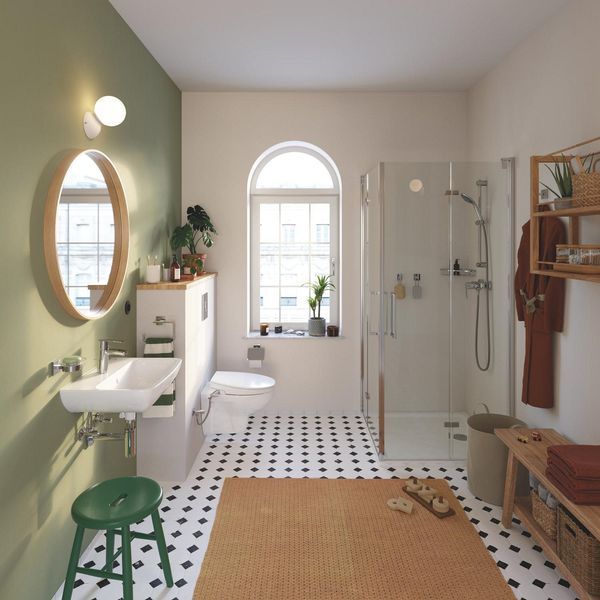 Набір аксесуарів для ванної кімнати Grohe QuickFix Start Cube 3 в 1 41115000 CV033408 фото