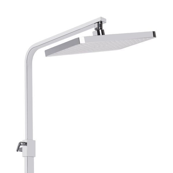 Душевая система универсальная Qtap Swan Cascada на три потребителя (с изливом) QTSWA111CRW45570 Chrome/White SD00051694 фото