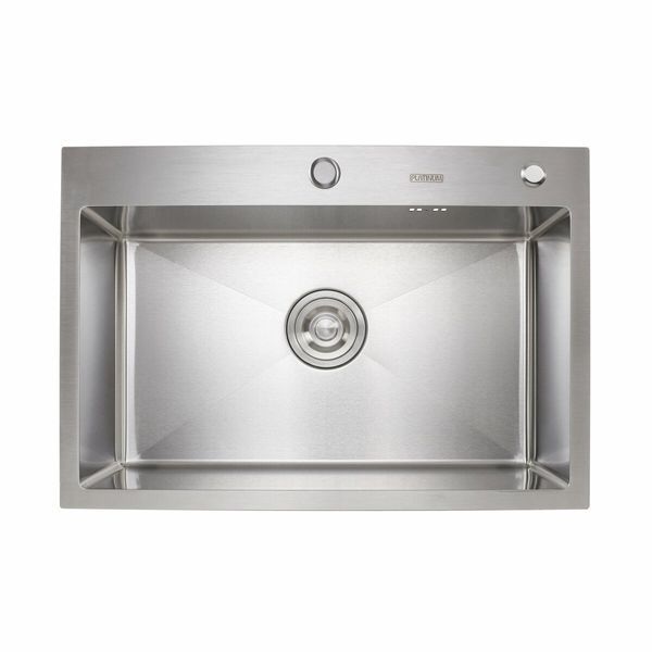 Комплект кухонной мойки Platinum Handmade 650х450х220 pl23595 фото
