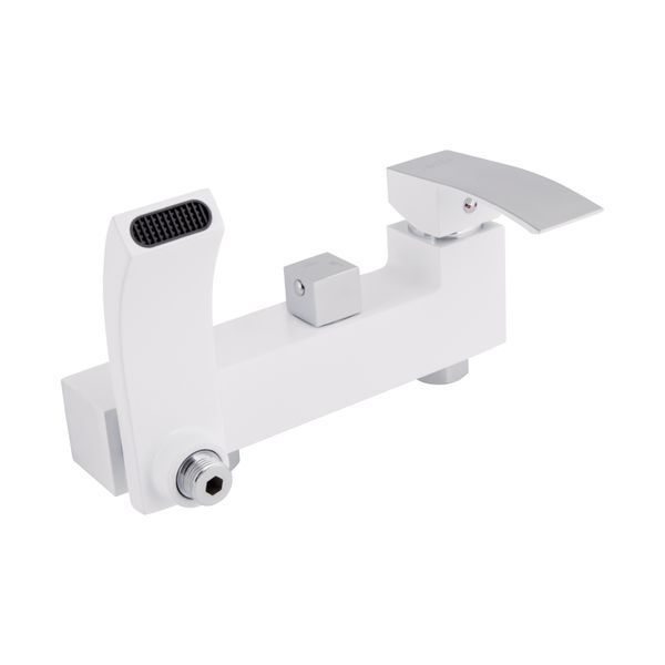 Душевая система универсальная Qtap Swan Cascada на три потребителя (с изливом) QTSWA111CRW45570 Chrome/White SD00051694 фото