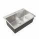 Комплект кухонной мойки Platinum Handmade 650х450х220 pl23595 фото 4