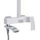 Душевая система универсальная Qtap Swan Cascada на три потребителя (с изливом) QTSWA111CRW45570 Chrome/White SD00051694 фото 3
