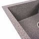 Гранитная мойка для кухни Platinum SOLID 7843 матовая Микс 49051 фото 4