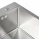 Кухонная мойка Platinum Handmade 500x500x220 (толщина 3,0/1,5 мм + дозатор в комплекте) 23566 фото 6