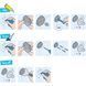 Набір аксесуарів для ванної кімнати Grohe QuickFix Start Cube 3 в 1 41115000 CV033408 фото 8