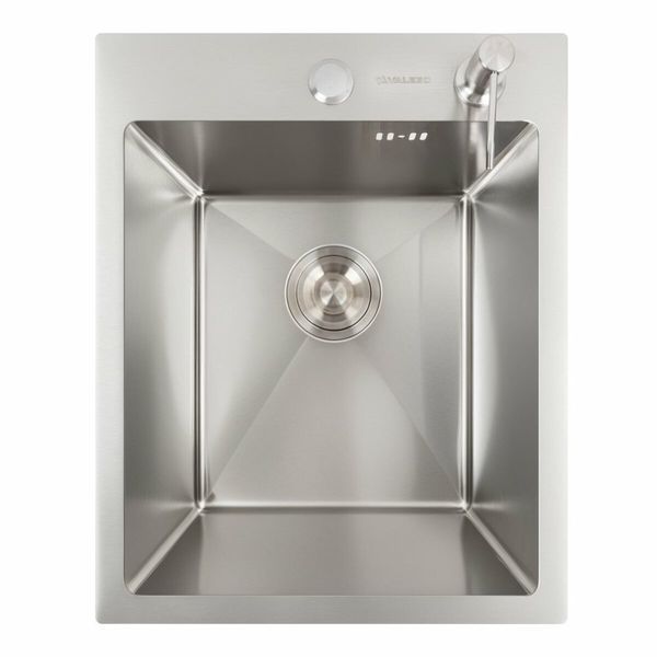 Комплект кухонной мойки Platinum Handmade 400x500x230 (толщина 3,0/1,5) pl23899 фото