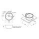 Кухонная мойка Qtap 4450 0,8 мм Satin (QT4450SAT08) SD00040980 фото 2
