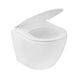 Комплект 4 в 1: Инсталляция GROHE Solido 3 в 1 3884966Q + Унитаз безободковый Kroner Harz WHI483632 TORNADO с сиденьем Slim Duroplast / Soft-close / Quick relase KH483632WHIT (3884966KH483632) CV033820 фото 9
