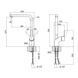 Смеситель для кухни Qtap Zdenek 9032102FC SD00042114 фото 2