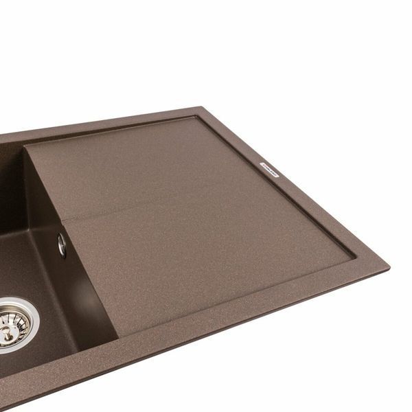 Гранітна мийка Platinum MAGNUM 7950 матова Темна скеля 51334 фото