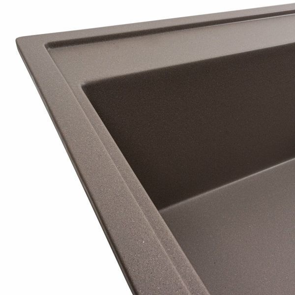 Гранитная мойка для кухни Platinum 7950 AZURIT матовая Дюна 41193 фото