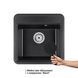 Кухонная мойка Qtap CS 5151 Black (QTCS5151BLA) SD00048433 фото 5