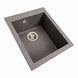 Гранитная мойка для кухни Platinum SOKIL 4150 матовая Микс 49066 фото 1
