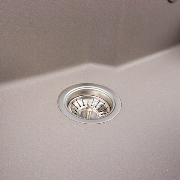 Гранитная мойка для кухни Platinum NIKA 7545 матовая Дюна 47786 фото