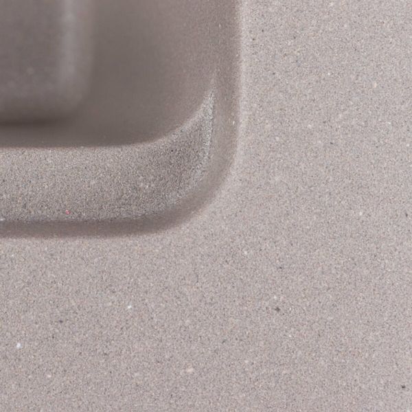 Гранитная мойка для кухни Platinum NIKA 7545 матовая Дюна 47786 фото