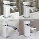 Смеситель для раковины Qtap Swan Cascada QTSWA270CRW45568 Chrome/White SD00051692 фото 7