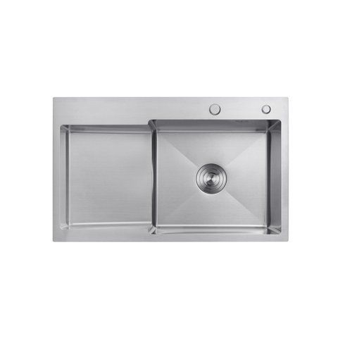 Комплект кухонной мойки Kroner KRP Geb&uuml;rstet - 7848RHM (3.0/1.0 мм) ST0300222 фото