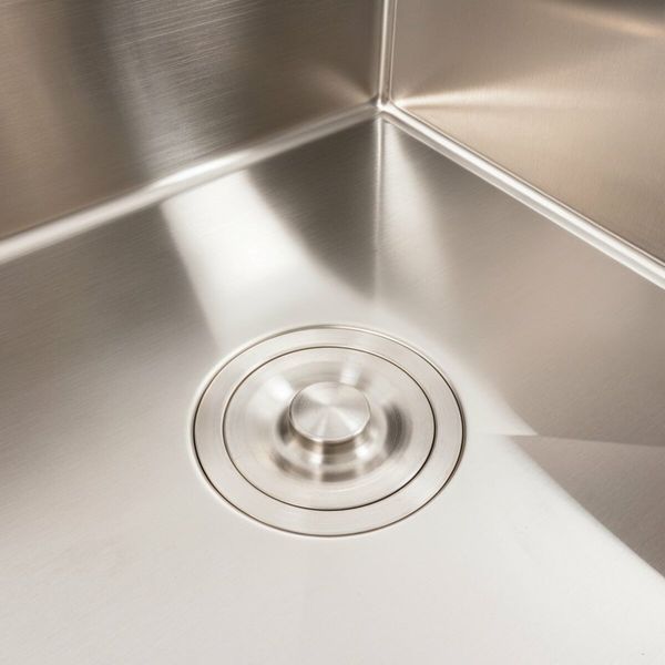 Кухонна мийка CM 65*50 R нержавійка Platinum Handmade (круглий сифон 3.0/0.8) 45900 фото