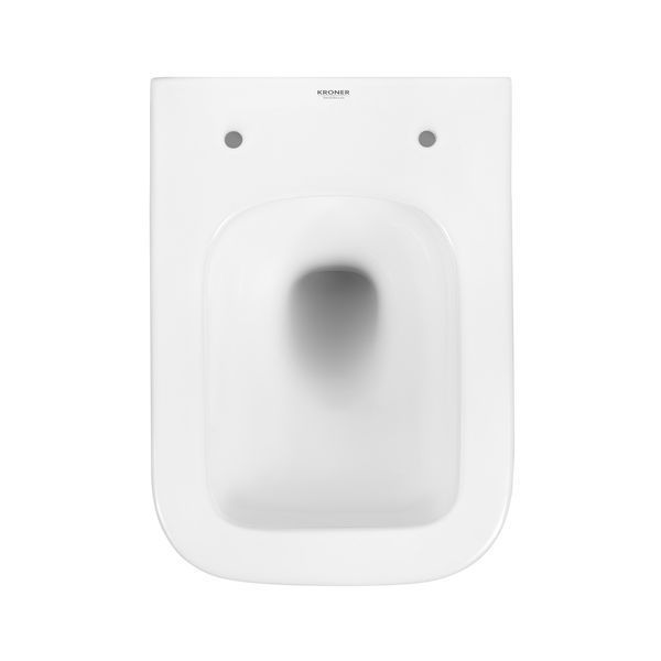 Комплект 4 в 1: Инсталляция Grohe Rapid SL 3 в 1 38772001 + Унитаз безободковый Kroner Eifel WHI483429 TORNADO с сиденьем Slim Duroplast / Soft-close / Quick relase KE483429WHIT (38772001KE483429) CV033823 фото