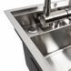Кухонная мойка CM 40*50 скрытая нержавейка Platinum Handmade 44555 фото 6