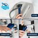 Смеситель для раковины Grohe QuickFix Dice ES M-Size 1018362430 с донным клапаном CV036192 фото 5