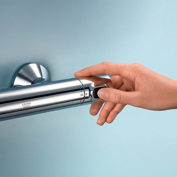 Комплект смесителей для душа с термостатом Grohe QuickFix UA202503TS CV030629 фото