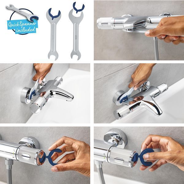Смеситель термостатический для душа Grohe QuickFix Precision Feel 34791001 CV034495 фото