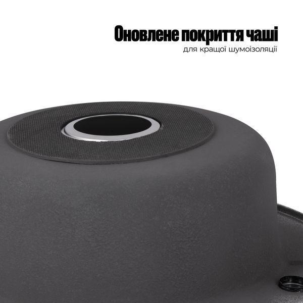 Кухонная мойка Lidz 510-D 0,6 мм Satin (LIDZ510D06SAT) SD00027760 фото