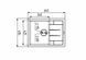 Комплект кухонной мойки Platinum 6550 INTENSO pl74871 фото 3
