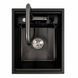 Кухонная мойка CM 40*50 скрытая PVD черная Platinum Handmade 44556 фото 4
