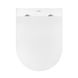 Комплект 4 в 1: Инсталляция Grohe Rapid SL 3 в 1 38772001 + Унитаз безободковый Kroner Harz WHI483632 TORNADO с сиденьем Slim Duroplast / Soft-close / Quick relase KH483632WHIT (38772001KH483632) CV033824 фото 10