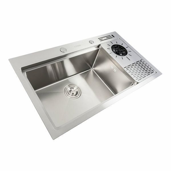 Кухонная мойка нержавейка 78*46 Platinum Handmade 42224 фото