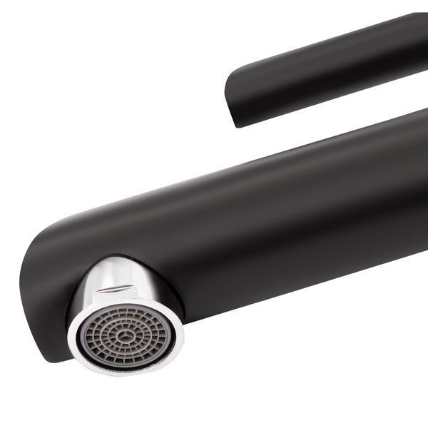 Смеситель для раковины Qtap Grand QTGRABCR001F Chrome/Black SD00039605 фото