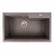 Гранитная мойка для кухни Platinum NIKA 7545 матовая Микс 47789 фото 1