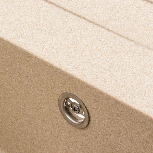 Кухонная мойка гранитная матовая 7050 CASCADA Platinum Сафари 43036 фото