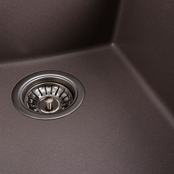 Гранитная мойка для кухни Platinum 4150 SOKIL матовая Дюна 41611 фото