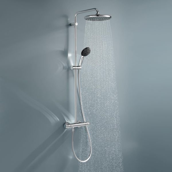 Душова система термостатична Grohe QuickFix Vitalio Comfort System 250 26677001 CV033239 фото