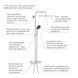 Душова система термостатична Grohe QuickFix Vitalio Start System 250 Cube 26697000 CV030605 фото 7