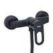 Змішувач для душу Lidz Latwa 010 (з душовим гарнітуром) (k40) LDLAT010BLA45421 Black SD00051545 фото 3