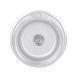 Кухонна мийка Lidz 510-D 0,8 мм Satin (LIDZ510DSAT) SD00027762 фото 1