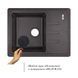 Кухонная мойка Lidz 620x435/200 BLA-03 (LIDZBLA03620435200) SD00039754 фото 2