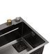 Кухонная мойка Kroner KRP Schwarze - SET7545HM PVD (3.0/0.8 мм) CV033382 фото 10