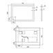Зеркало Qtap Stork 700х500 с LED-подсветкой Touch, диммер, рег. яркости Reverse QT15781403W SD00045745 фото 2
