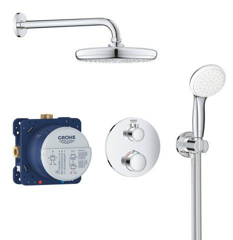 Grohtherm Набір для комплектації душа з Tempesta 210 (34727000) 34727000 фото