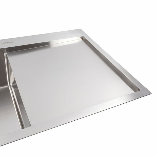 Кухонна мийка нержавійка CM 100*50 L Platinum Handmade (3.0/0.8) 47094 фото