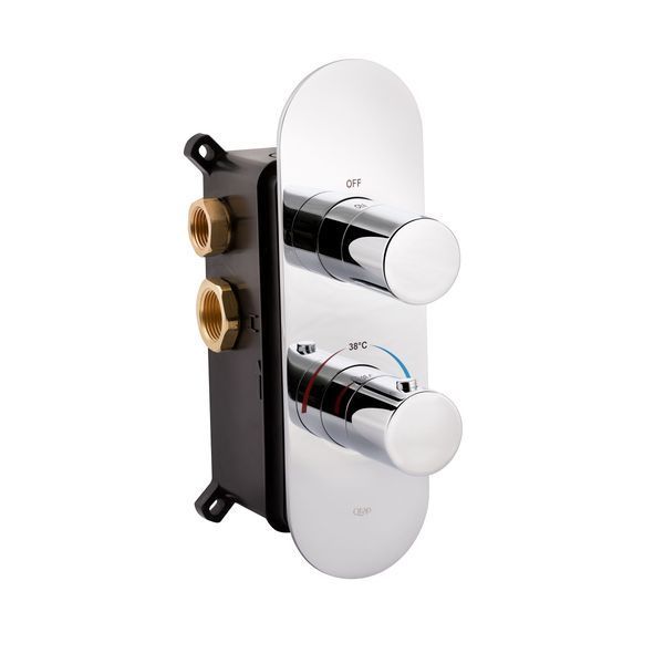Термостатична душова система прихованого монтажу Qtap Votice QT65T105OGCSET SD00047642 фото