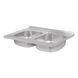 Кухонна мийка з двома чашами Lidz 6080 0,8 мм Satin (LIDZ6080DBSAT8) SD00040836 фото 4