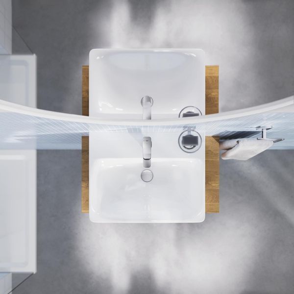 Смеситель для раковины Grohe QuickFix Dice ES S-Size 1018610000 с донным клапаном CV036203 фото