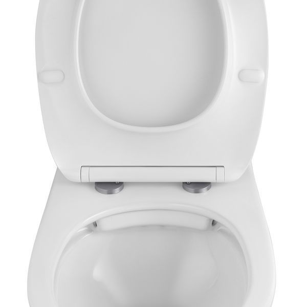 Комплект 4 в 1: Інсталяція Grohe Rapid SL 3 в 1 38772001 + Унітаз безободковий Kroner Oker WHI533536 RIMLESS з сидінням Slim Duroplast / Soft-close / Quick relase KO533536WHIR (38772001KO533536) CV033828 фото